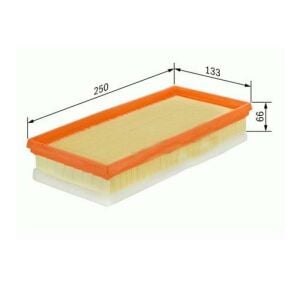 HAVA FILTRESI 407-C5 II-JUMPY III-SCUDO III-C5 III DV6(1.6HDI)