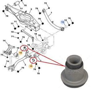 ARKA SALINCAK GERGI KOL BURCU 406 1994- 5131.78-513178