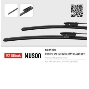 SİLECEK SÜPÜRGE TAKIMI 301-C ELYSEE 2012- C3 PICASSO-DS3 2009- 1613158380