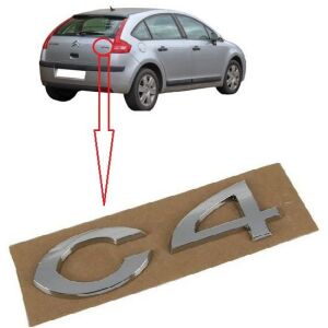 BAGAJ KAPAK YAZI  BÜYÜK( C4 ) CITROEN C4 2004-2012 8665.EQ