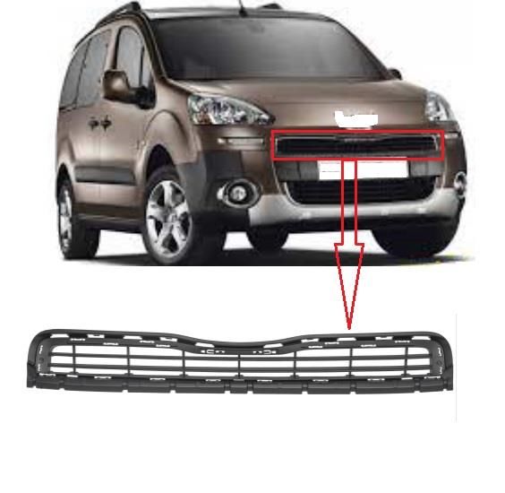 ÖN TAMPON ÜST IZGARA PARTNER TEPE-BERLINGO 3 2013-2015 9677620180