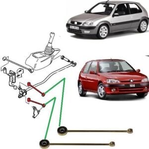 VİTES CUBUGU (KISA) PEUGEOT 106-CITROEN SAXO 1.5D-1.4-1.6 2452.E1