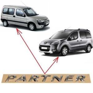 BAGAJ KAPAK YAZISI ( PARTNER ) PARTNER 2003- 8665AP-866610-9678176180