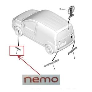 CAMURLUK YAZISI ( NEMO ) CITROEN NEMO 2007- 866643