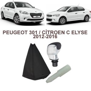 VİTES TOPUZU (SPOR TIP GRİ) & VİTES KOL KÖRÜK 301-C ELYSEE 2012-
