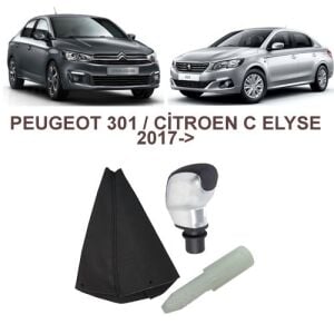 VİTES TOPUZU (SPOR TIP GRİ) & VİTES KOL KÖRÜK 301-C ELYSEE 2012-