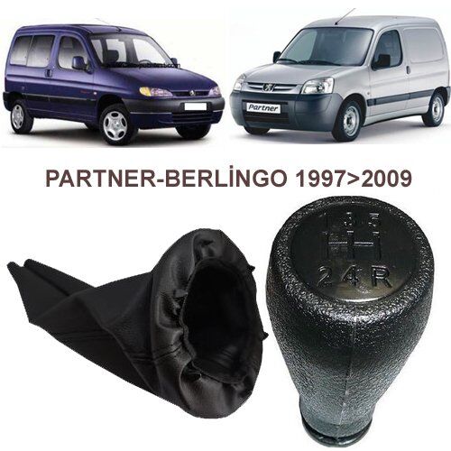 VİTES TOPUZU (SİYAH MAT) & KOL KÖRÜK  PARTNER-BERLINGO 2003-2008