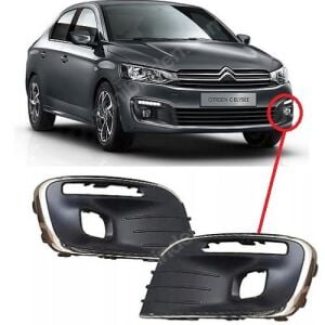 SİS FAR KAPAĞI (KROM ÇERÇEVELİ-LEDLİ) SOL C-ELYSEE 2017- 1622707380-9816054080