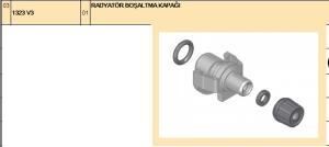 TERMOSTAT KÖRLEME TAPASI PARTNER TEPE-BERLINGO-NEMO-BIPPER 1323V3