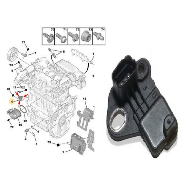 KRANK MİL SENSÖRÜ FOCUS-C MAX-MONDE-FIESTA-FUSION 1.4TDCI-1.6TDCI