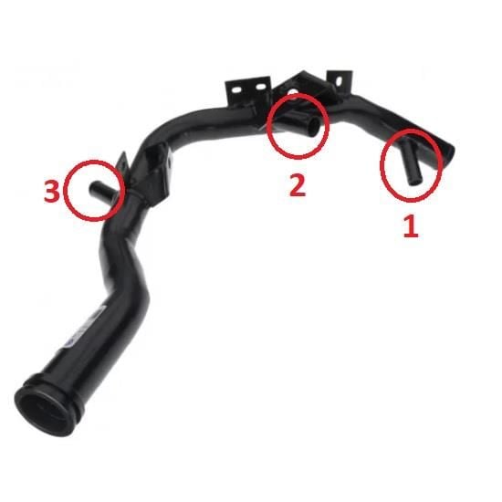 SU DAĞITIM BORUSU (DEMİR) PARTNER-BERLINGO 1.9DİZEL 2003-2009 1307NL ÜÇ ÇIKIŞLI