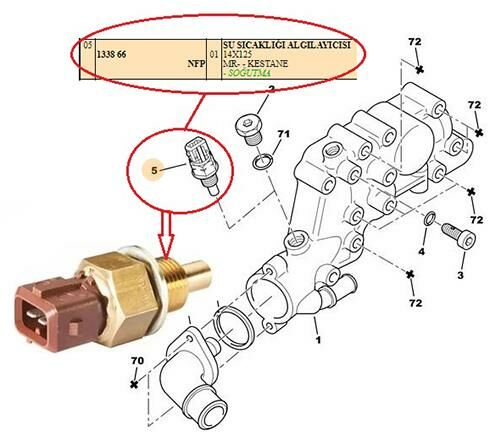 HARARET MÜSÜRÜ 806-605-405-309-SAXO-XSARA-XSARA PICASSO 1.4-1.6-2.0 1997- 133866-133855-9603324880