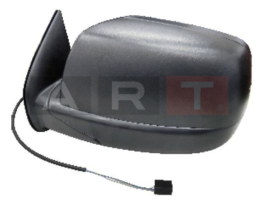 DIŞ DİKİZ AYNA FORD-MAZDA RANGER BT50 2006- ELEKTRİKLİ SİYAH KAPAK SOL