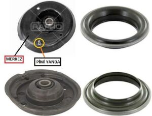 ÖN AMORTİSÖR TAKOZU & RULAMNI C2-C3-C3 II-C3 PLURIEL PİMİ YANDA
