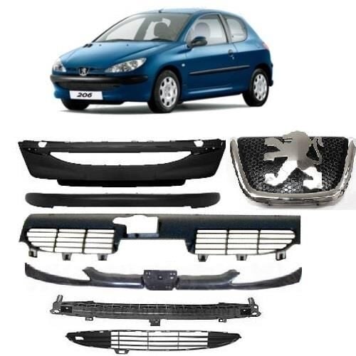 ÖN TAMPON ( DOLU FULL SET ) 206 1997-2005 SİS FARSIZ