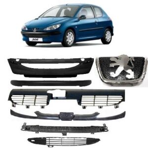 ÖN TAMPON ( DOLU FULL SET ) 206 1997-2005 SİS FARSIZ