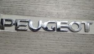 BAGAJ KAPAK YAZISI (PEUGEOT) 206-206 PLUS 1997- 106-306 1994-