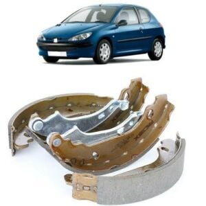 ARKA FREN PABUC BALATA 206 1.4-1.4HDI-1.6 1998- BOSCH TIPI-ABSLİ 4241N1