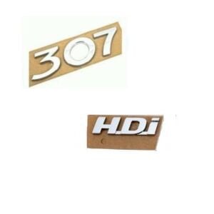 BAGAJ KAPAK YAZISI (307 & HDI) PEUGEOT 307 2001- 8663ZE-8665C1