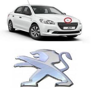 MOTOR KAPUT ASLAN ARMA (LOGO) PEUGEOT 301 2012- 9678484880