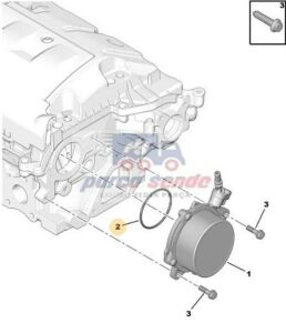 VAKUM POMPA CONTASI EP6 (1.6 16V) TUM SERI-4556.22