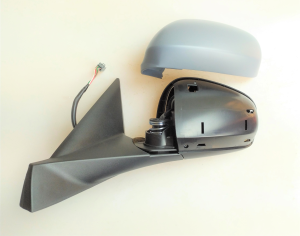 DIŞ DİKİZ AYNA ALFA ROMEO MİTO 2008- ELEKTRİKLİ ISITMALI ASTARLI MAVİ CAM KÖR NOKTALI SOL