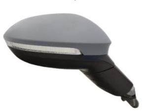 AYNA VOLKSWAGEN GOLF 8 2021- ELEKTRİKLİ KATLANIR ISITIMALI ASTARLI SİNYALLİ ALT AYDINLATMALI HAFIZALI BLİS SAĞ