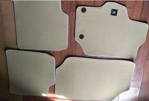 ORİJİNAL PEUGEOT 301 ( BEJ ) HALI PAS PAS TAKIMI 4 LÜ SET 2012- 9664U3.12