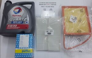 BAKIM SETİ 1.6HDI DIZEL EURO5 301-C ELYSEE 2012-2018