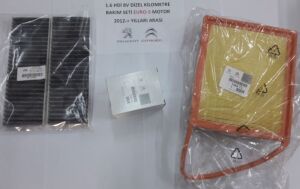 BAKIM SETİ 1.6HDI DIZEL EURO5 301-C ELYSEE 2012-2018