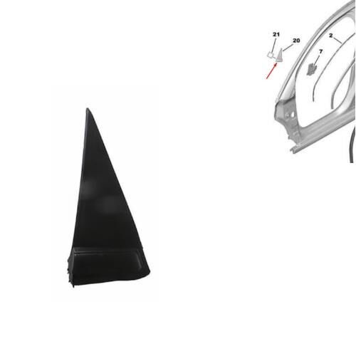 ÖN KÖŞE UCGEN PLASTİK SAĞ C3 III 2009-2019 9025.V7-9025V7