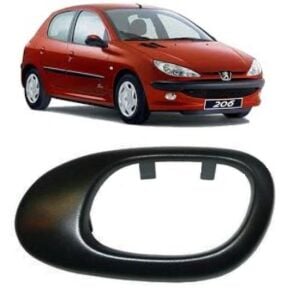 ÖN-ARKA KAPI İÇ AÇMA KOL ÇERCEVE SOL (SİYAH) 206 1997- 9119F2