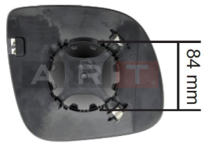 AYNA CAMI VOLKSWAGEN TRANSPORTER T6-AMAROK ( T6 2015-) 2010- ISITMALI KÖR NOKTALI SOL