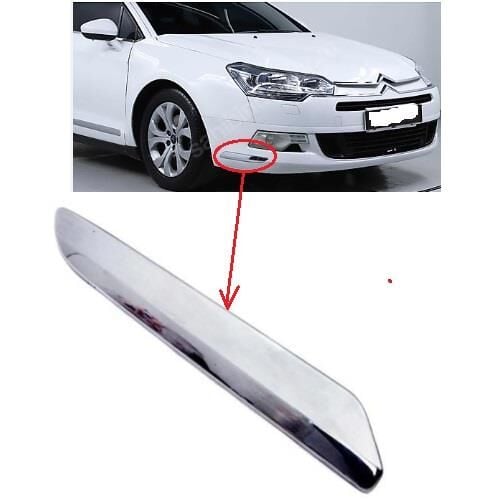ÖN TAMPON KÖŞE CITA KROMAJ NIKELAJLI SAĞ C5 III 2009- 7452SL