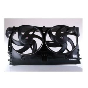 FAN DAVLUMBAZI & FAN MOTORU KOMPLE ÇİFTLİ FAN PANELI 406 2.0-2.0HDI 1308.L0-1253.F1