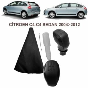 VİTES TOPUZU (SPOR SİYAH) & VİTES KOL KÖRÜK CİTROEN C4 2004-2012