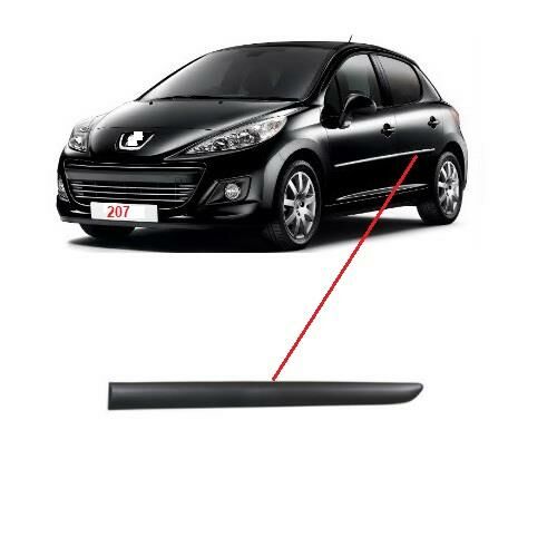 ARKA KAPI ÇITA BANDI SOL SİYAH PEUGEOT 207 2004- 8546Q3