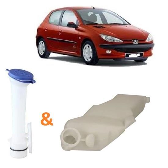 CAM SILECEK (SU DEPOSU+BORUSU) 206-206 PLUS 1997-