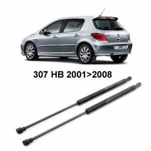 BAGAJ KAPAK AMORTİSÖRÜ TAKIM 307 HB 2001-2008 BOY:460, BAR:425N