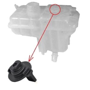 YEDEK SU DEPOSU CITROEN C5 2001-2005 PEUGEOT 407 1.8-3.0-2.0HDI