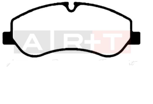 Balata Ford Tourneo Connect (14-) Tourneo Custom (12-18)(18-) Transit Custom (12-18)(18-) Transit V363 (14-) - Ön