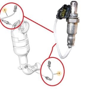 OKSIJEN SENSÖRÜ 108-208-2008-308-301-C ELYSEE-C1-C3-C4 CACTUS-DS3 9673438580