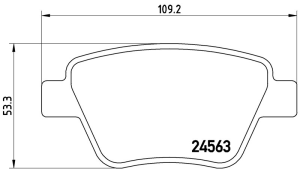 Balata Audi A1 (10-) A3 (03-12) Seat Altea (04-) Altea XL (06-) Leon (05-12) Skoda Octavia (04-13)(13-) Superb (08-15) Yeti (09-17) VW Beetle (11-) Caddy (04-15) Eos (06-15) Golf VI (08-13) Jetta (05-10)(10-) Passat (10-15) Scirocco (08-17) Touran (03-10)