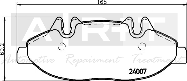 Balata Mercedes Vito (03-) Viano (03-) - ikaz kablolu Ön