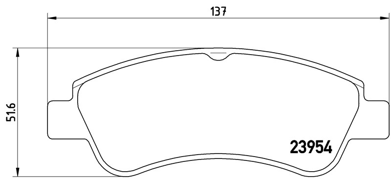 Balata Citroen Berlingo (96-11) C-Elysee (12-) C2 (03-) C3 AirCross (13-)(17-) C3 (02-09)(10-15)(16-) C4 Cactus (14-) C4 (04-11) DS3 (09-15)(15-) Xsara (97-05) Opel Corsa F (19-) Crossland X (17-) Peugeot 206 (98-) 206 CC (00-) 207 (06-) 208 (12-18)(19-) 