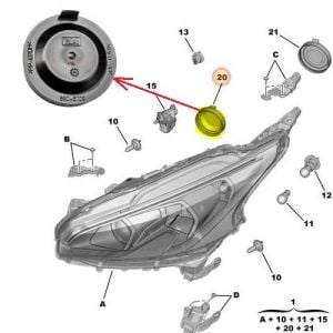 FAR PARK AMPUL ARKA KAPAK 207-208-301-2008-PARTNERTEPE-C ELYSEE