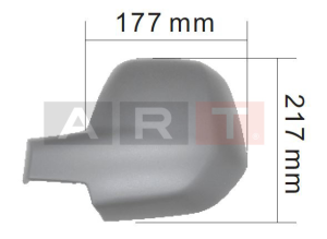 AYNA KAPAĞI PEUGEOT-CITROEN PARTNER BERLİNGO 2008-2012 ASTARLI DAR TİP SAĞ