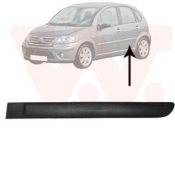 SOL ARKA KAPI ÇITASI CITROEN C3 2002-2009 8546J8