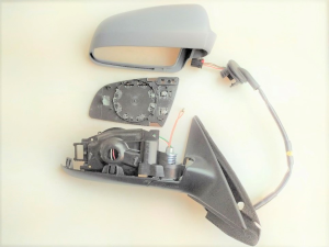 DIŞ DİKİZ AYNA AUDİ A3 3D 2003-2008 ELEKTRİKLİ ISITMALI ASTARLI 3 KAPI SAĞ