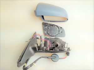DIŞ DİKİZ AYNA AUDİ A3 5D 2003-2008 ELEKTRİKLİ ISITMALI ASTARLI KÖR NOKTALI 5 KAPI SOL